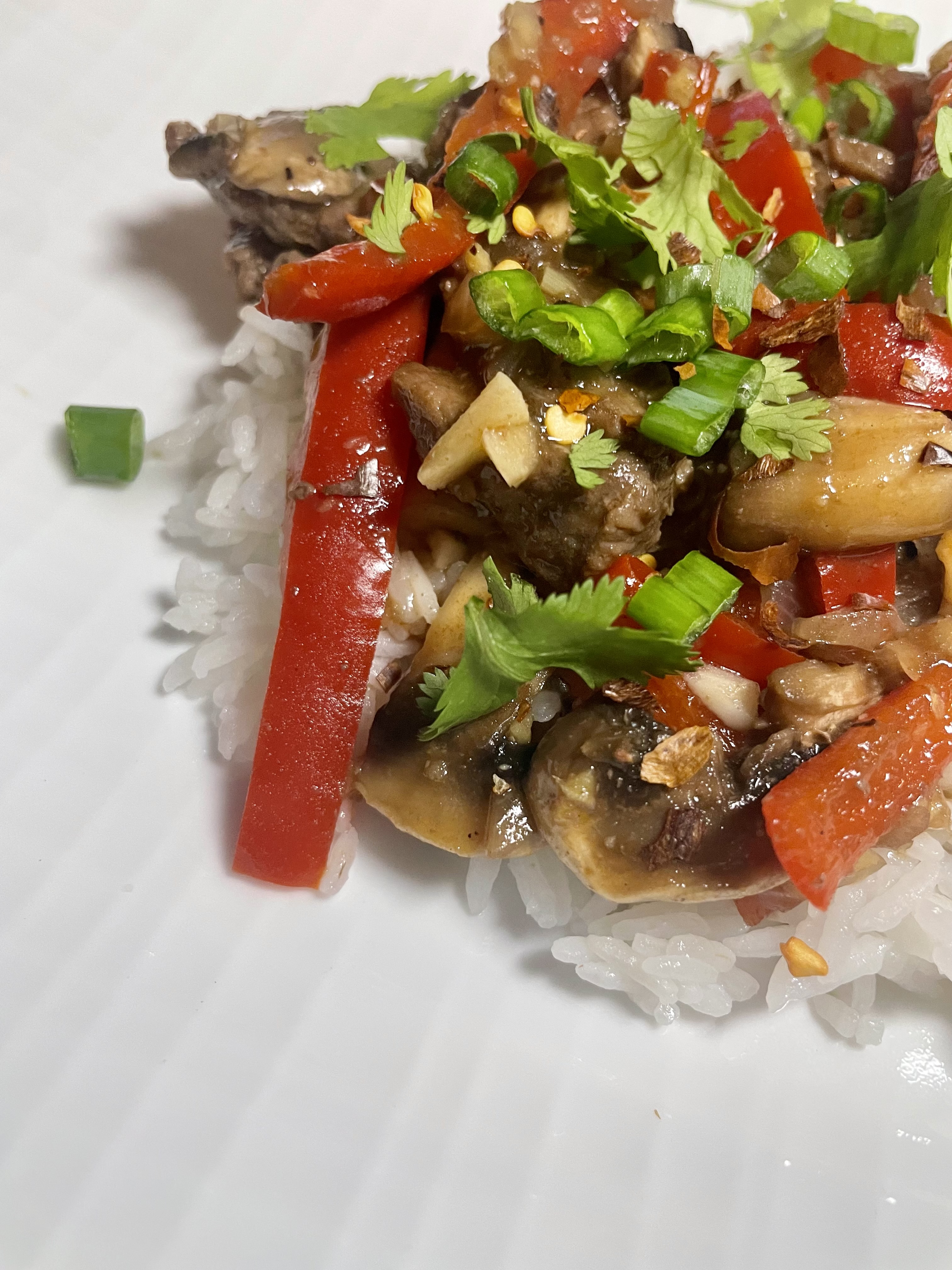 Ginger Beef Stirfry Ginger Beef Stirfry