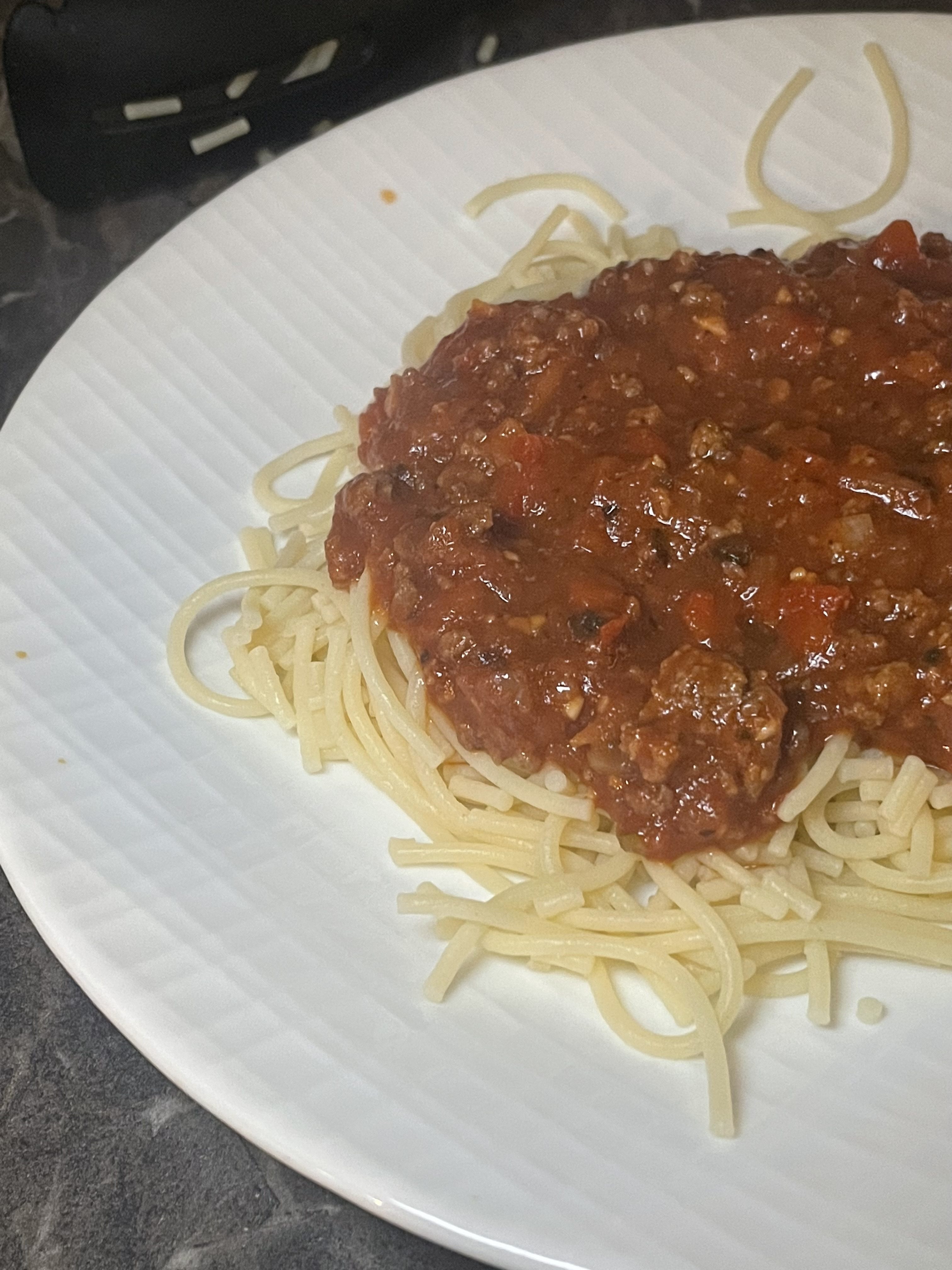 Spaghetti & Meat Sauce Spaghetti & Meat Sauce