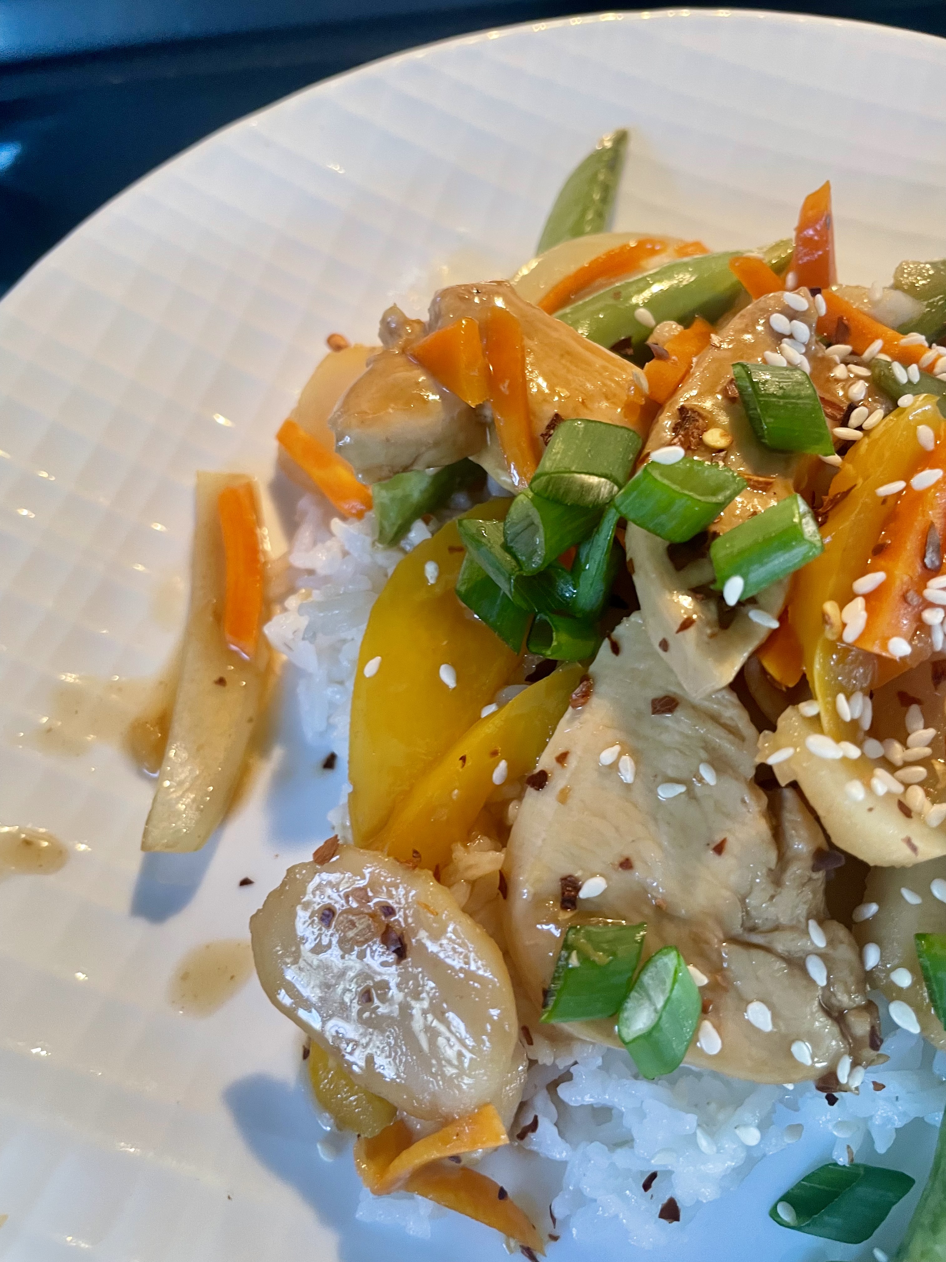 Teriyaki Chicken Stirfry