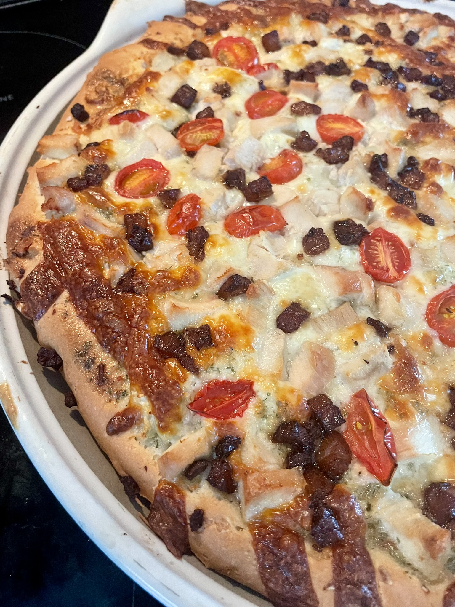 Chicken Bacon Ranch Pizza Chicken Bacon Ranch Pizza