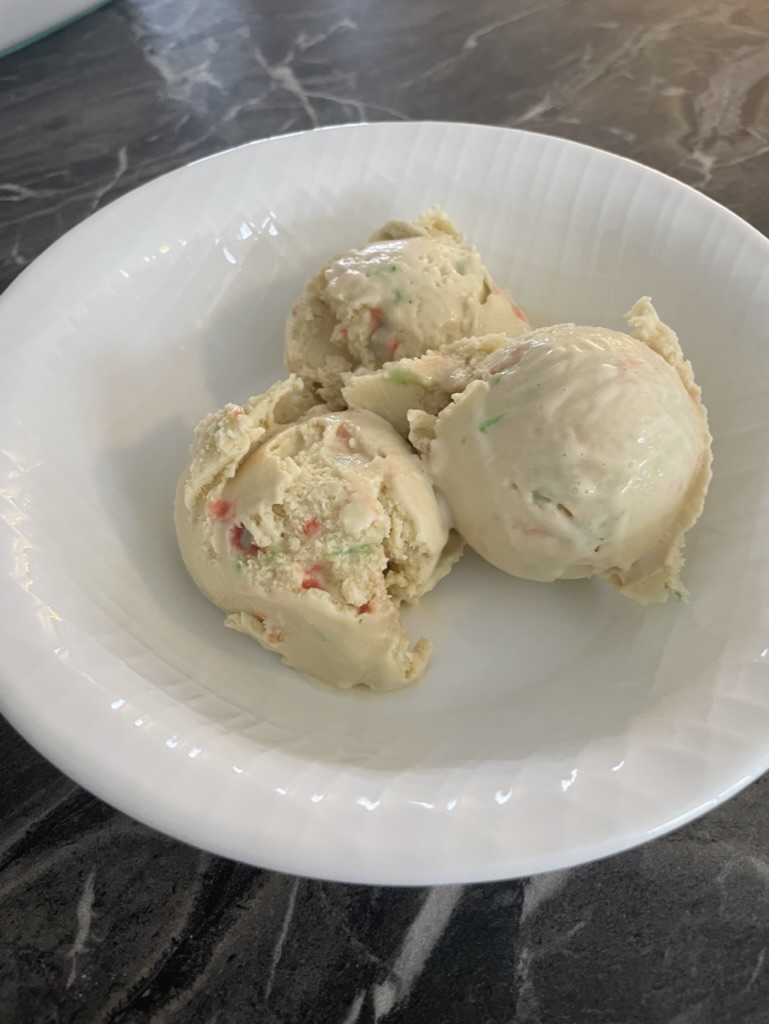 Candy Cane Ice Cream (Dairy Free)