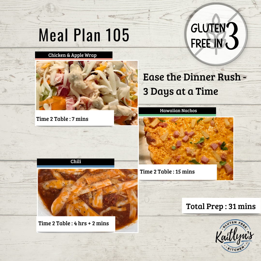 Meal Plan 105