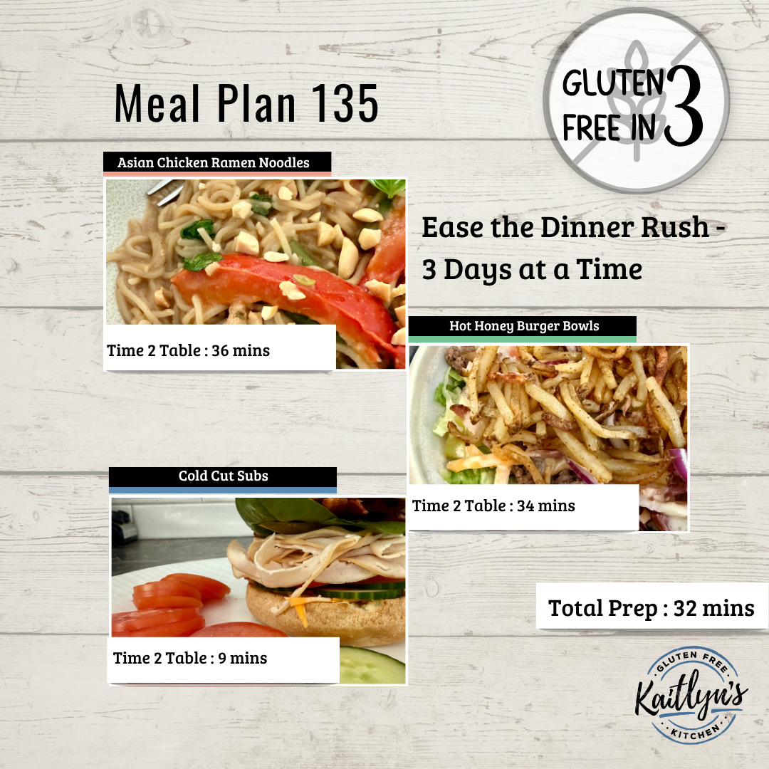 Meal Plan 135